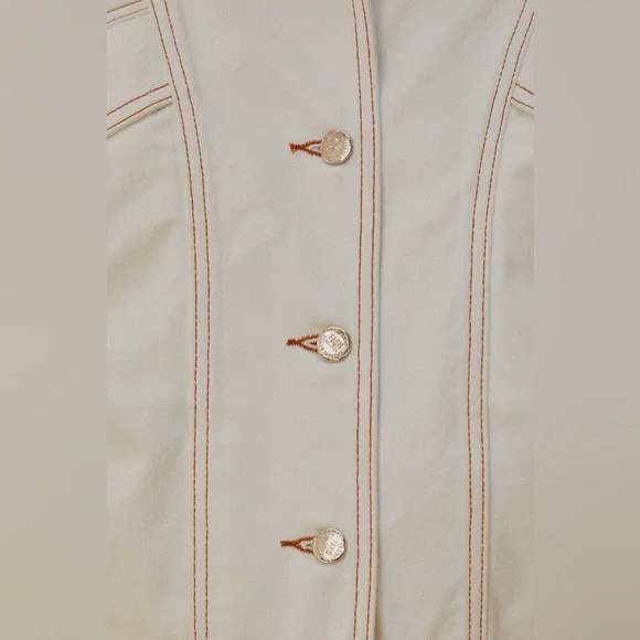 Farm Rio Off-White Mini Bomber Jacket - Picture 4 of 14